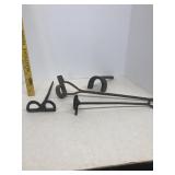 Vintage branding irons