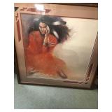 Ozz Franca Print #1, 145-1,500 "Red Wolf"