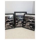 Three photos of Pennsylvania railroad station