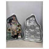 Two Wilton Pocahontas cake pans