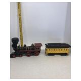 Train whiskey decanters