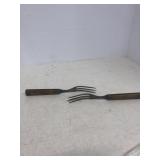 Two vintage forks