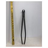 Vintage metal tongs