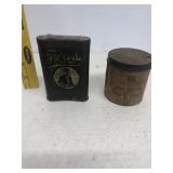 Tuxedo tobacco tin John cotton