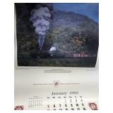 Group of Railroad Calendars