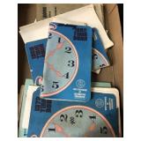 Flat of Train and locomotive engineer time books