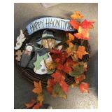 Happy haunting Wreath  and fall