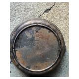 2-#3 cast iron skillets