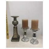 3- Candle holders
