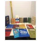 Group of train operating rules manuals funeral