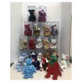 Group of Thai beanie babies