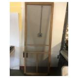 Screen door-PICK-UP ONLY