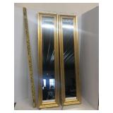 2-Gold mirrors