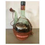 1967 vintage Mirafiore wine bottle