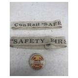 Conrail safety first bands and Ohio chauffeurs