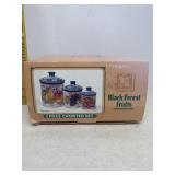 Black forest fruit dinnerware three piece