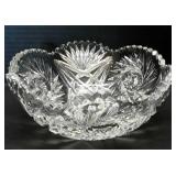 Brilliant Cut-Glass Bowl