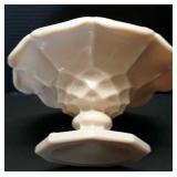 Early Slag Glass Compote(Heavy)