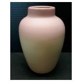 Early Peachblow Vase 8" (Pontil Mark On Bottom)