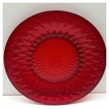 Rare Fenton Diamond Optic Plate