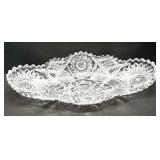 Cut-Glass Relish Dish
