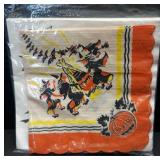 8 Vintage Halloween Napkins