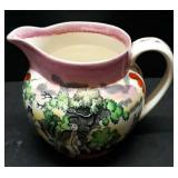 Crown Devon Fieldings Pink Lustre Pitcher