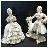 Florence Colonial Couple Figurines