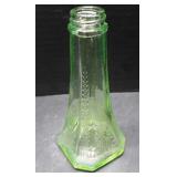 Tall Green Depression Shaker