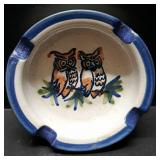 Louisville Stoneware Owl Ashtray