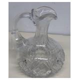 Cut glass cruet