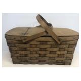 Split Oak picnic basket