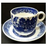 Blue Willow Cup/Saucer Made In Holland