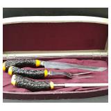 Bakelite Robinson 3 PC. Carving Set