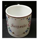 Unmarked German Ladies Mug (Keep Sake)