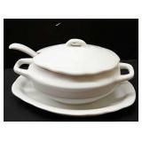 Miniature Ironstone Type Tureen Ladle