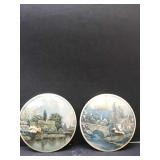 2 Curved Glass Pictures