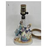 Handpainted Germany porcelain lamp