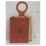 Bakelite phone contact holder