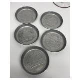 Stanley advertising coasters