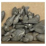 Lead fishing sinkers