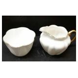 English Bone China Creamer/Sugar