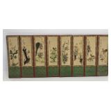 Early Chinese paintings and sayings wall hanger