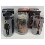 Star trek collectors character glasses Spock,