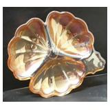 2 Pcs  Marigold Glass