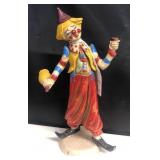 hand-painted clown From Italy