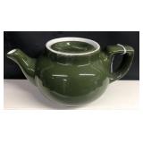 Hall Green tea pot with lid