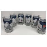 Coca-Cola polar bear and seal glasses
