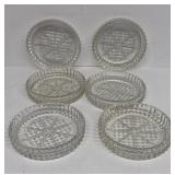 Glass coasters