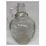 Glass cider jug